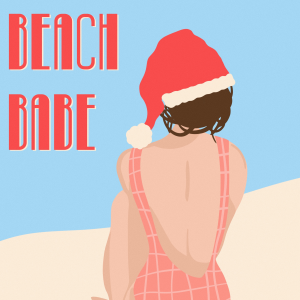 Christmas Beach Babe