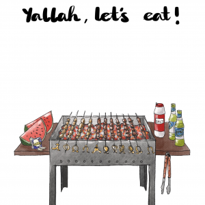 Yallah, let's eat!