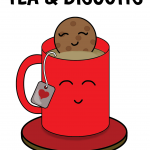 We Belong Together Like Tea & Biscuits Valentine's