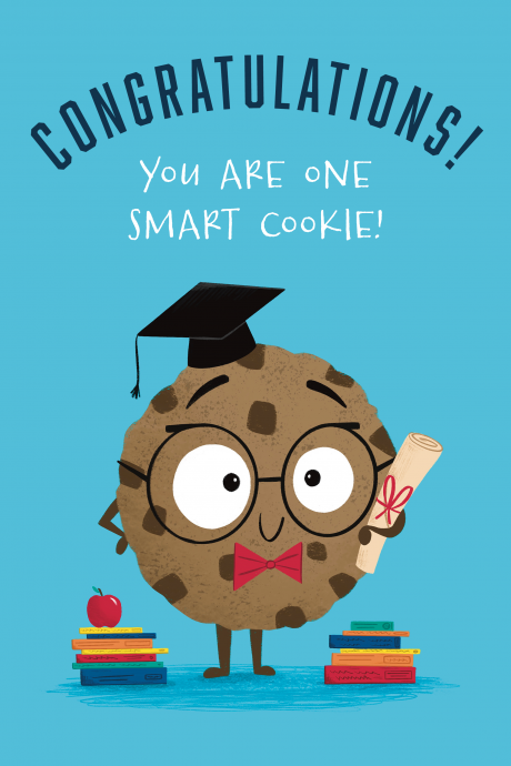 Smart Cookie Graduation Congratulations Card