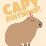 Capy Birthday! (Capybara)