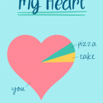 My heart pie chart