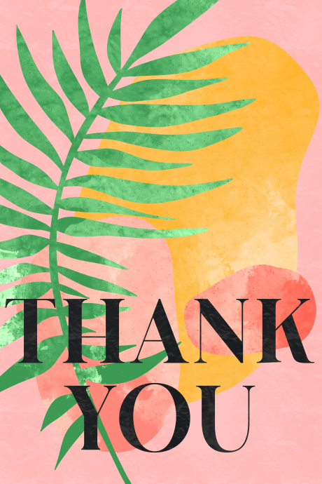 Thank You - Tropical