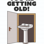 You're Getting Old Birthday Card