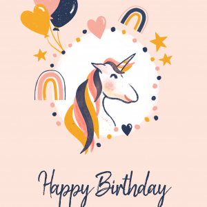 Unicorn Birthday