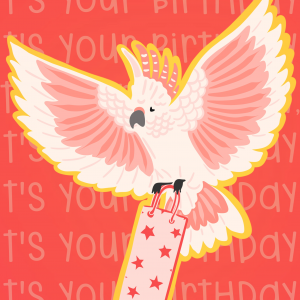 It's your Birthday cockatoo