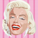 Marilyn Monroe Happy Birthday Darling Card
