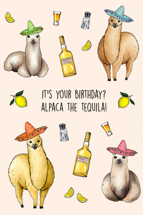 Alpaca the Tequila!