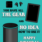 Grandad All The Gear And No Idea Birthday Card