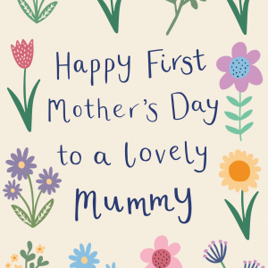 First Mother's Day Card